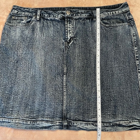 Skirt denim Claire France Size 20 - Picture 2 of 4